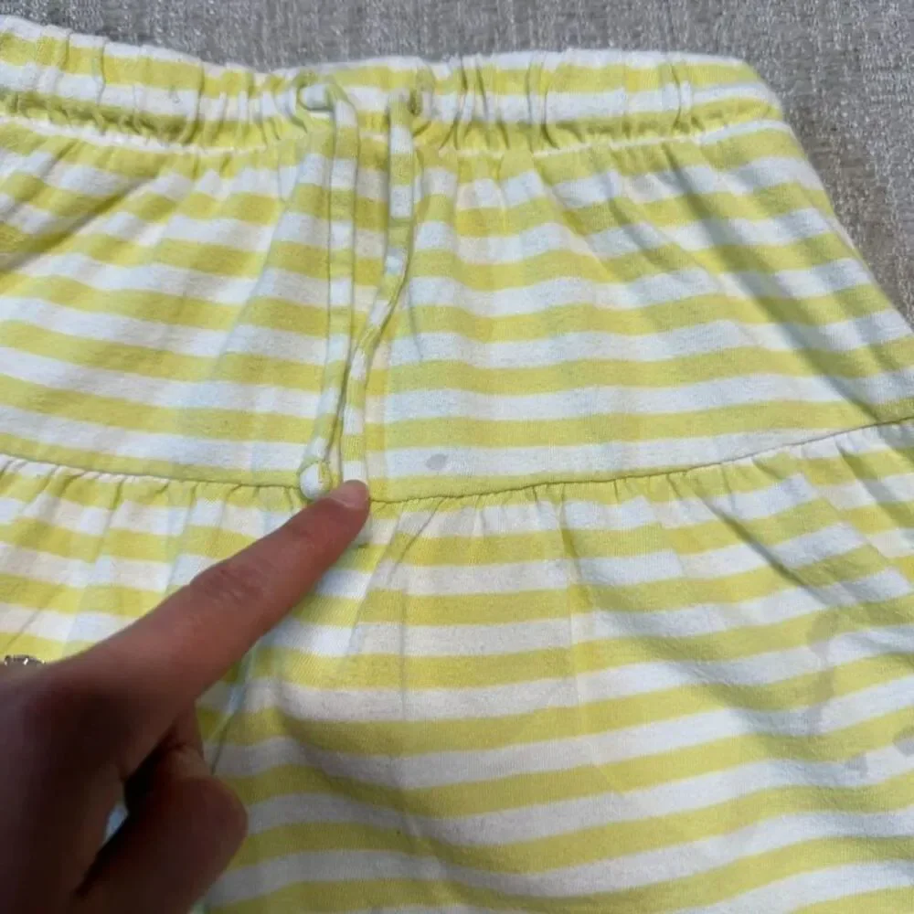 Old Navy 3T Girls Skorts Yellow Green